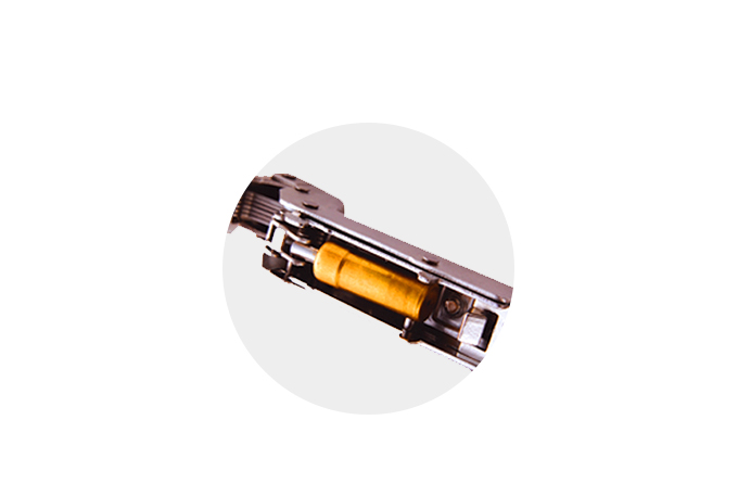 RSH608 不锈钢液压35mm烟斗铰-中弯